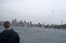 up in lift over Gasworks