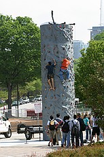 climbing wall