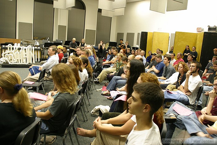 the crowd