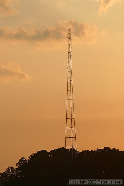 star94 backup tower (and other stuff), located off of Bishop Street