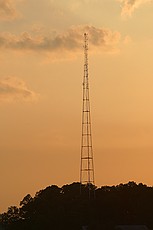 star94 backup tower (and other stuff), located off of Bishop Street