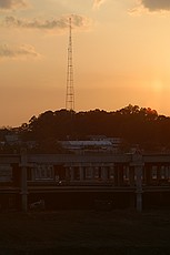 star94 backup tower (and other stuff), located off of Bishop Street