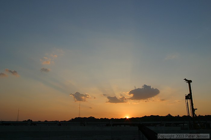 last bits of sun