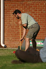 concentration is key in croquet