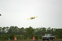 neat cropduster field that's got a runway parallel to I10 on the way in to Houston that there's always activity on