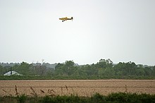 neat cropduster field that's got a runway parallel to I10 that there's always activity on