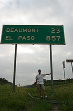 Beaumont 23\nEl Paso 857\n\nWelcome to Texas, you have a long ways to go.