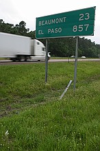 Beaumont 23\nEl Paso 857\n\nWelcome to Texas, you have a long ways to go.