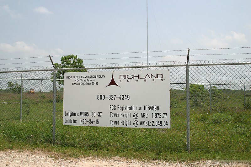 height AGL is 1972.77 feet -- relatively tall :)