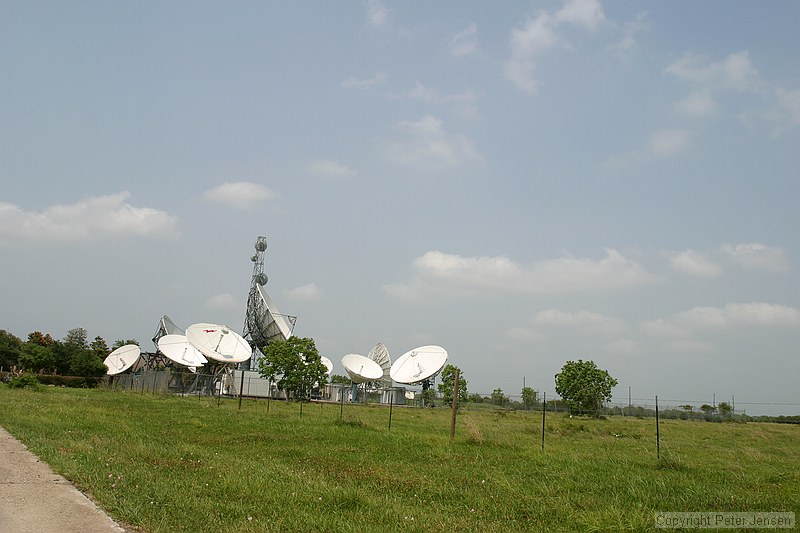 Houston earth station of some sort
