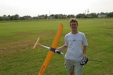 Peter with the Bandit (10-15 mph winds)