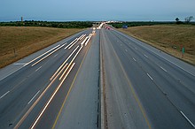 looking south from the 1327/IH-35 bridge