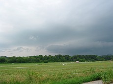 ominous clouds at Rivergreen (but there was still good lift!)