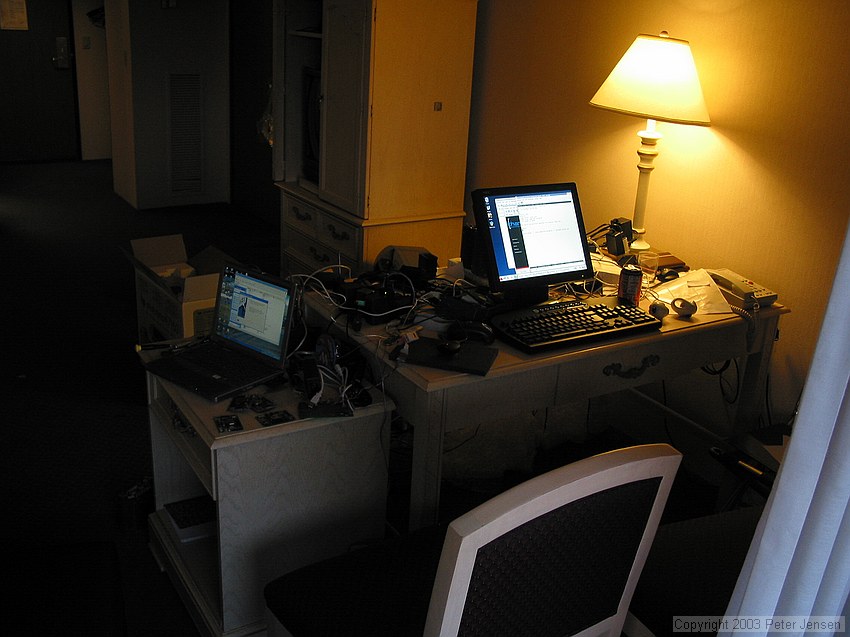 the hacking station