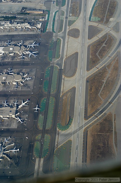 LAX from 4500' or so (special VFR corridor)