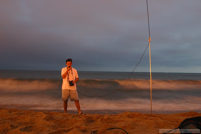 we made a cursory nod toward field day with QRP