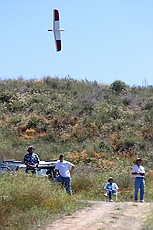 Derick (sp?), Nolan, Harris, and another pilot watching the groove