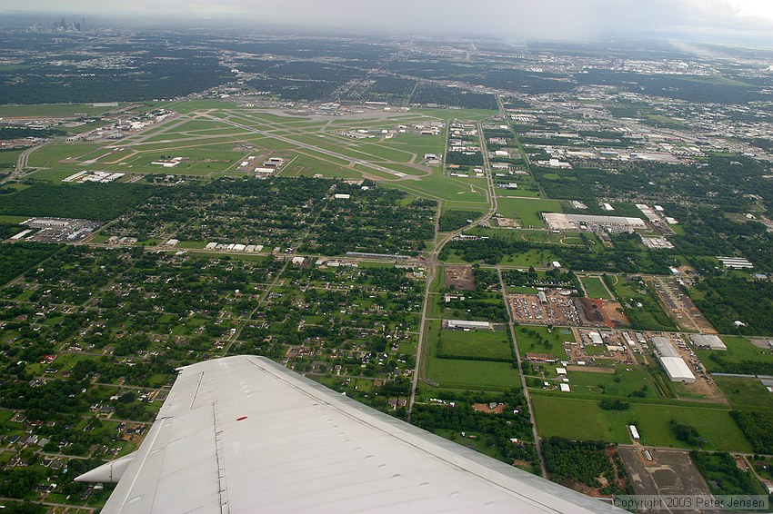 takeoff from Houston Hobby (HOU)