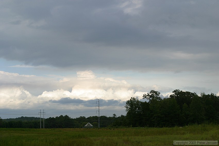 nice thunderstorm in the distance