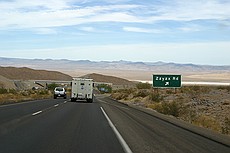 Zzyzx Rd. is amusing enough that I've taken a picture of it almost every time I've driven by it