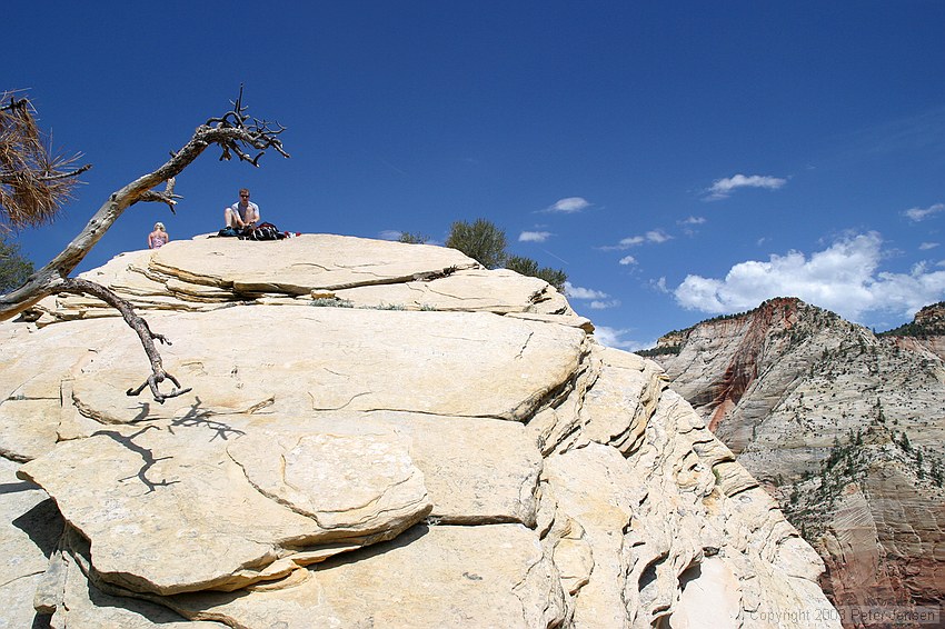 lunching at the top