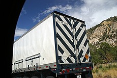 air force truck with explosives in it...