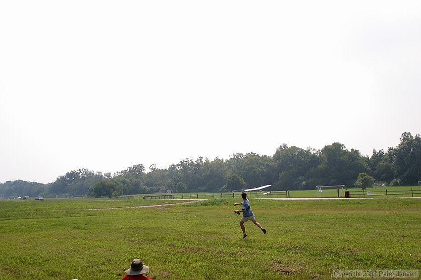 Spencer launching