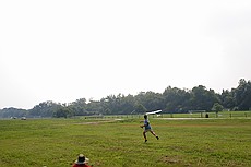 Spencer launching