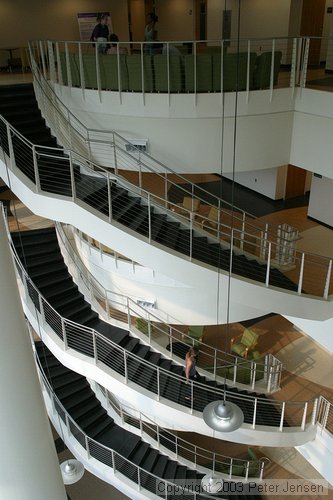 EST building staircase