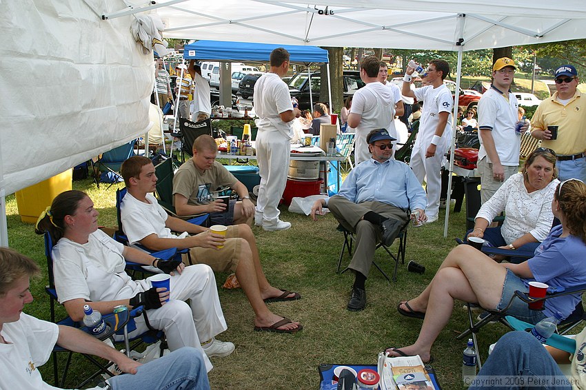 the tailgating group