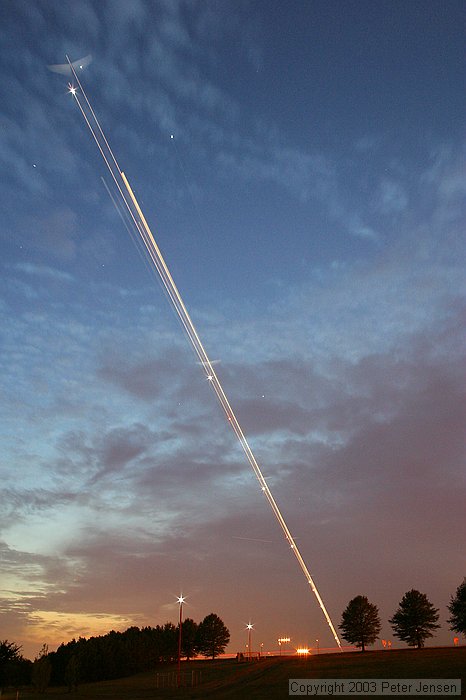 taken under the approach end of 27L