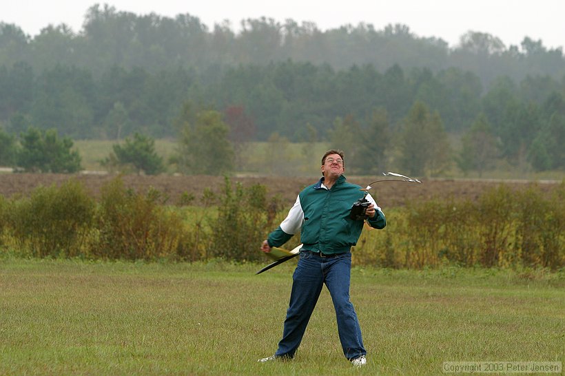 Don Vedder does a powerful launch