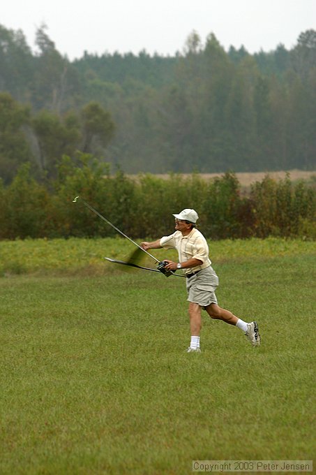 Dick launching