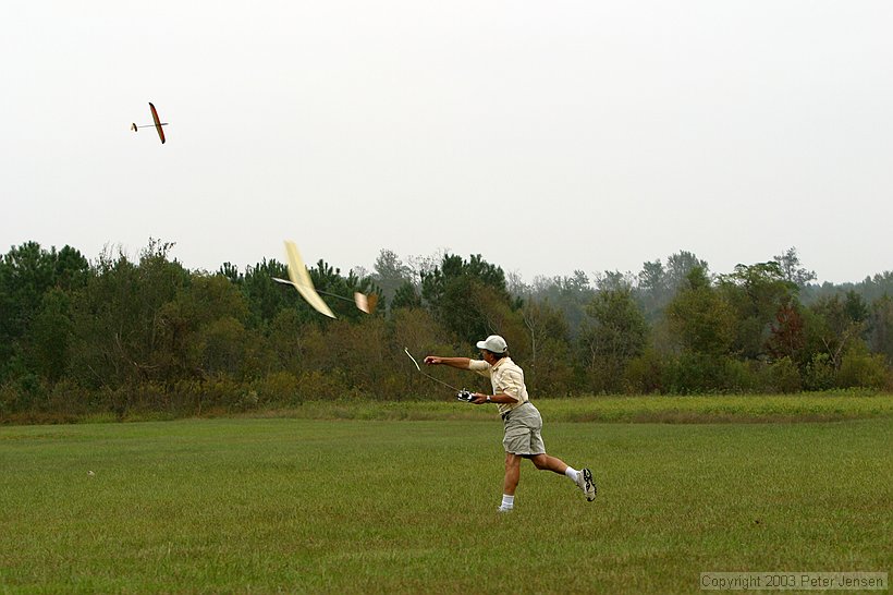 Dick launching