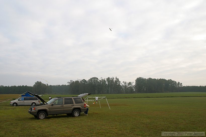 early morning warmup flights