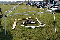 Buddy's Taboo poly and aileron planes and my Avenger2 (bottom) and XP3 (right)