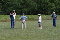 the waiting between rounds in the flyoff