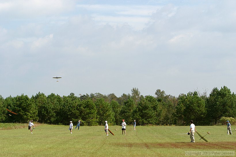 two early launches while the others wait to see if good air is found