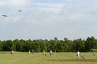 two early launches while the others wait to see if good air is found