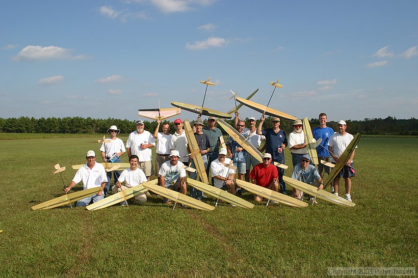 most of the pilots from the ECHLG classic (a few with long drives had already left)