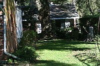 back house and old well