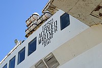 this old ferry claims to be the Accrued Mariner from Freeport, TX