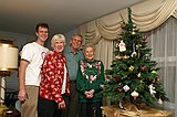 half of us have our eyes closed... but otherwise Peter, Kathi, Paul, and Earle