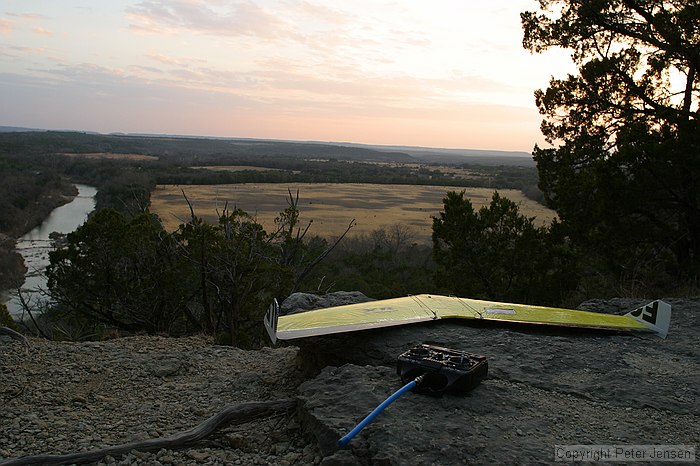 wing and TX over the ridge