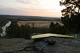 wing and TX over the ridge