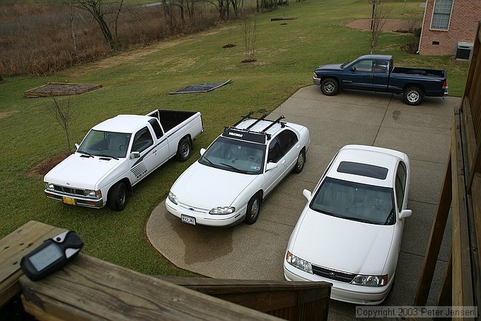 white car farm