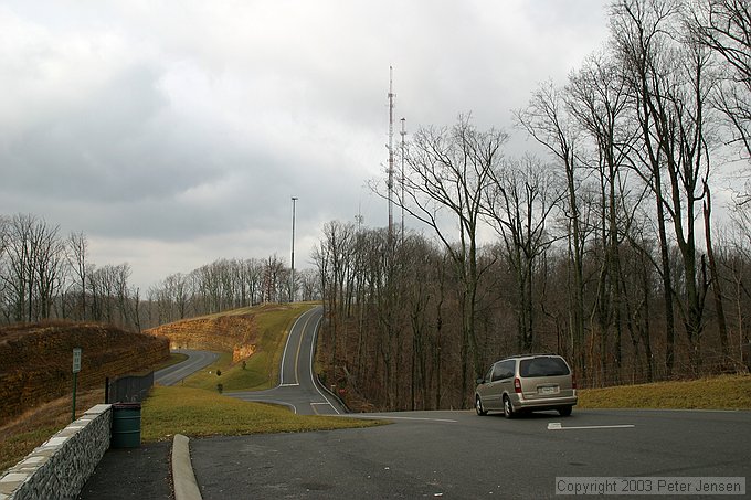 the slope I flew was on the hill that this picture is taken of
