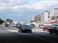 traffic on 75/85 southbound