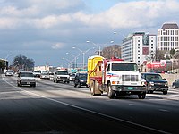 traffic on 75/85 southbound