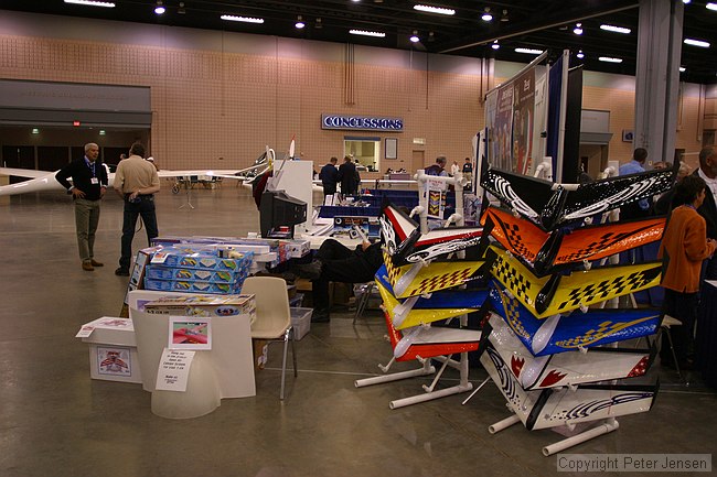 Cliff Whitney's Atlanta Hobby Zagi display